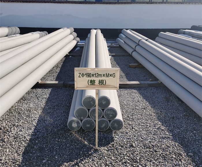 常州190×12米钢筋混凝土水泥电线杆